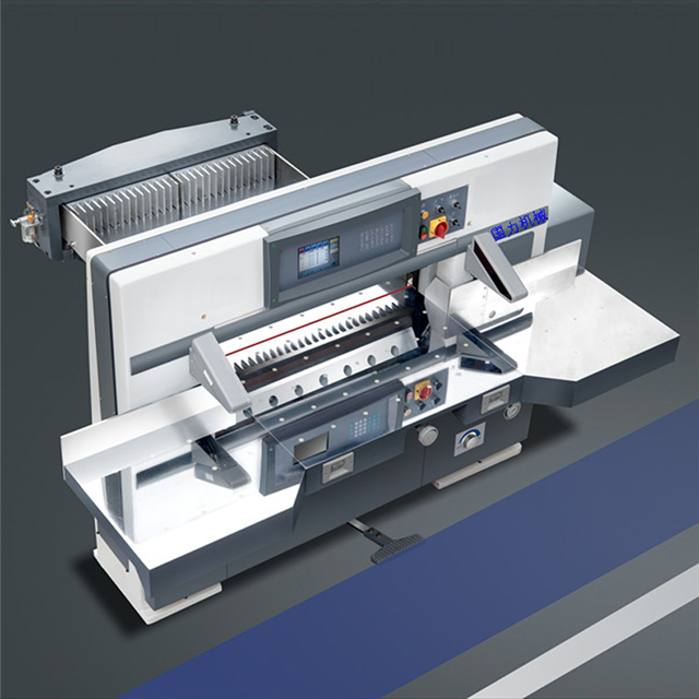 供应液压1300程控切纸机电脑自动对开裁纸机