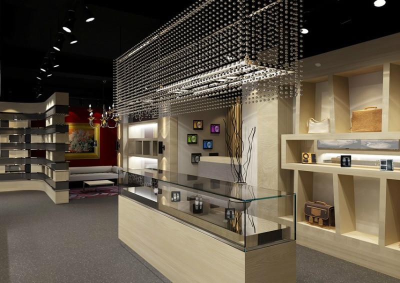 深圳展厅装修,深圳商场超市装修展柜设计