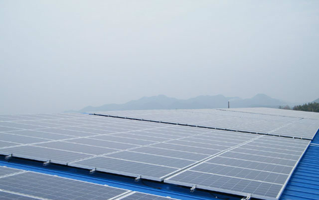 郑州工业园区厂房屋顶分布式光伏发电系统-【