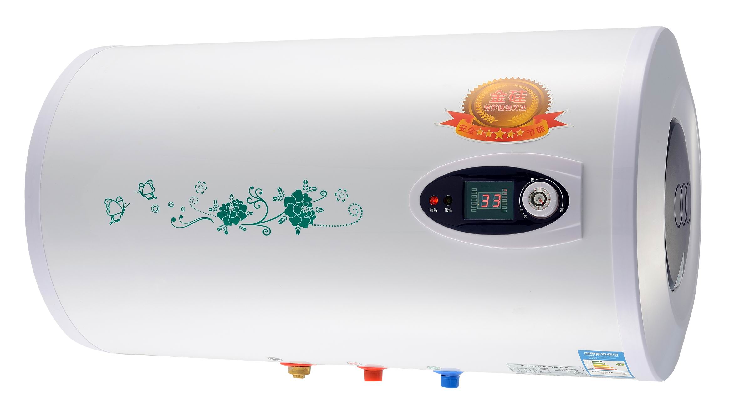 广东储水式电热水器生产厂家基本说明 广东储水式电热水器生产厂家使用方法:1,进水,首先打开电热水器出水处的任劳任一出水阀门,混水阀调至高温出水位置,再打开进水阀,此时内胆中开始充水,直至出水阀门正常出水时,再关闭出水阀门,进水阀在正常使用时处于打开状态 2,插上电源插头,按下漏电开关上的复位按键,漏电开关的指示灯亮,带有水温显示型电热水器温度显示屏显示内胆中水温值,按下控制盒上的跷板开关“I”,此时,开关“I”内指示灯亮,说明内胆中的一组发热管开始工作。如果