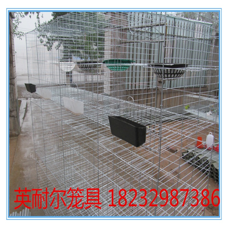 四层鸽笼|16笼位鸽笼|英耐尔养殖肉鸽笼