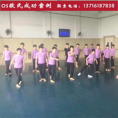 重庆市文化宫舞蹈培训班选用北京欧氏地板舞蹈