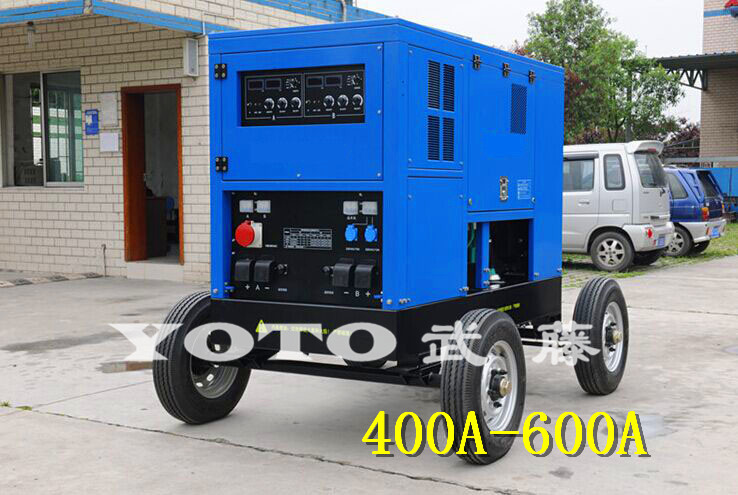 600A柴油发电电焊机组\施工用电焊机组