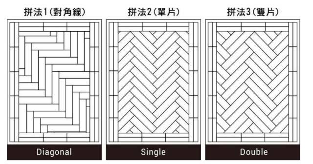 木纹砖铺贴