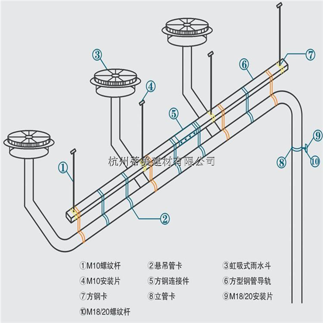 山西重力型虹吸雨水斗施工方案