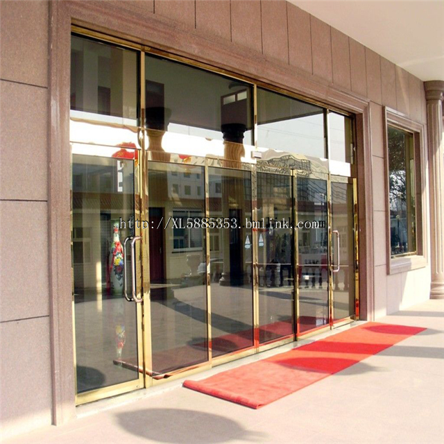厂家供应有框自动门酒店感应门刷卡自动门