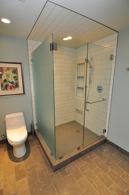 卫生间淋浴房地面砖效果图