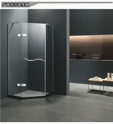  Stainless steel glass shower partition