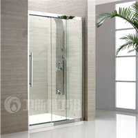 供应卫生间超强钢化玻璃隔断淋浴房免加盟费