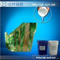 广东半透明液体硅胶玉石栏杆模具液体硅胶