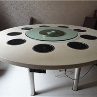  Supply of artificial stone dining tables and chairs