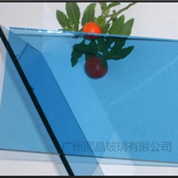 广东地区宝石蓝 有色玻璃供应 专业玻璃装柜