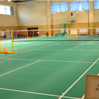  Supply Dalian badminton PVC floor and table tennis court floor