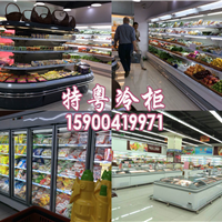  Fujian Supermarket Vertical Freezer/Split Glass Door Freezer Factory