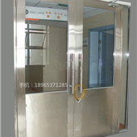  Shanghai stainless steel fireproof glass door