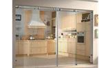  For home decoration, the kitchen should not be equipped with sliding doors. Smart people like to install sliding doors like this
